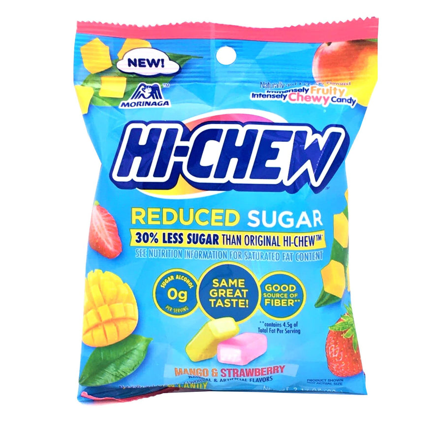 Chewy fruit sweets